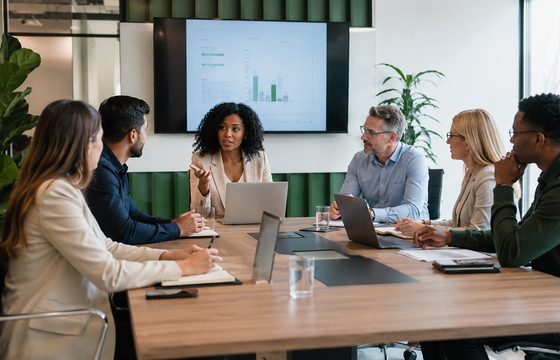 Boardroom meeting category